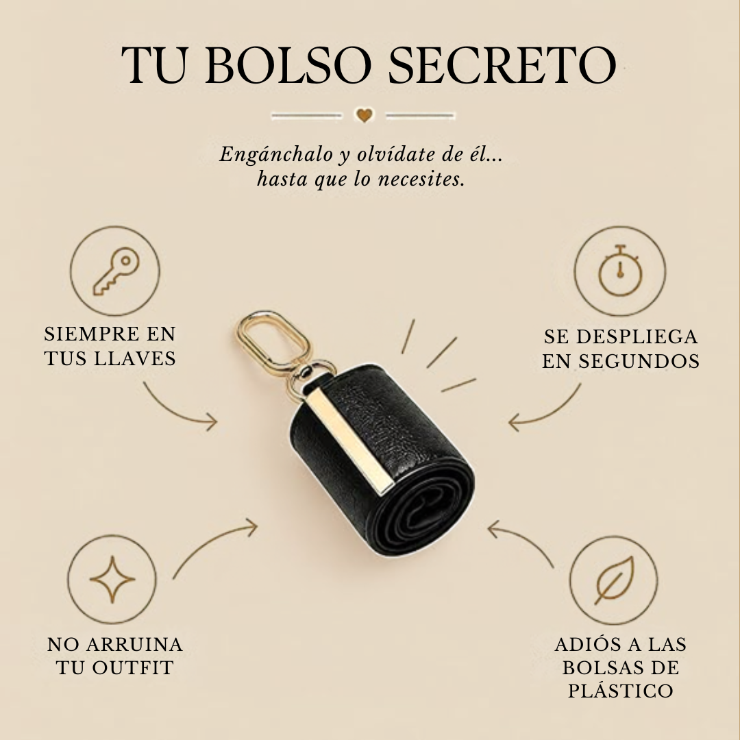 Bolso Plegable con Llavero Integrado