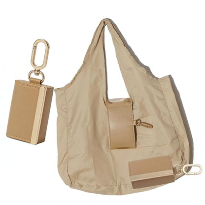 Bolso Plegable con Llavero Integrado